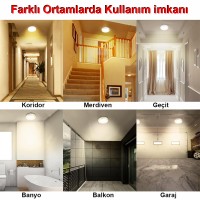 Greentech Şarjlı Hareket Sensörlü Led Aydınlatma / GT-CL05 